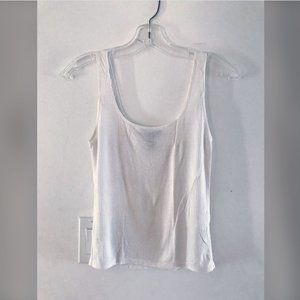 3/$25 // Ribbed White Tank Top